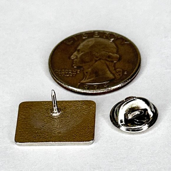 VTG CBS Sports Blue Silver Hat/Jacket/Lapel Pin - Picture 7 of 9